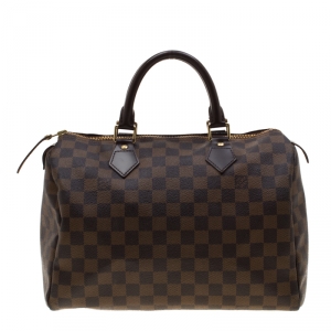Louis Vuitton Damier Ebene Canvas Speedy 30