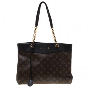 Pre Owned Louis Vuitton Monogram Canvas Pallas Shopper Tote 