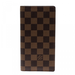 Louis Vuitton Damier Ebene Canvas Porte Valeurs Organizer Wallet