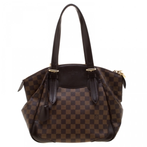 مملوكة مسبقًا Louis Vuitton Damier Ebene Canvas Verona MM Bag