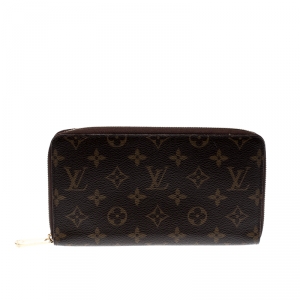 Louis Vuitton Monogram Canvas Zippy Organizer Wallet