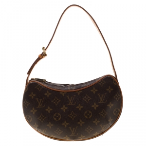 Pre Owned Louis Vuitton Monogram Canvas Croissant PM Bag