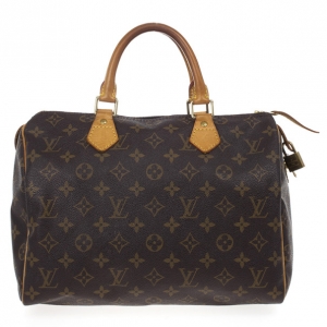 Pre Owned Louis Vuitton Monogram Speedy 30