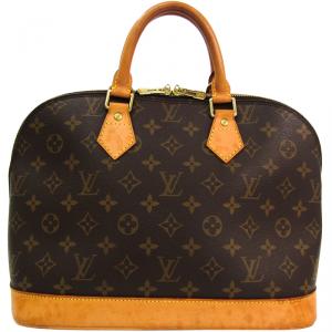 Pre Owned Louis Vuitton Monogram Canvas Alma Bag 