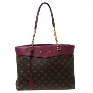 مملوكة مسبقًا Louis Vuitton Aurore Monogram Canvas Pallas Shopper Tote Bag