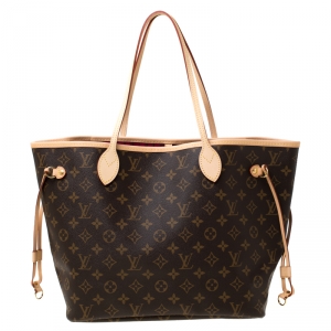 Louis Vuitton Monogram Canvas Neverfull MM NM Bag