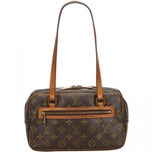 Pre Owned Louis Vuitton Monogram Canvas Cite MM Bag