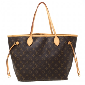 Louis Vuitton Monogram Canvas Neverfull MM Bag