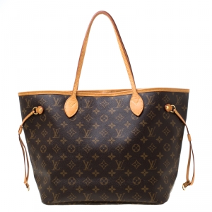 Louis Vuitton Pivoine Monogram Canvas Neverfull MM NM Bag