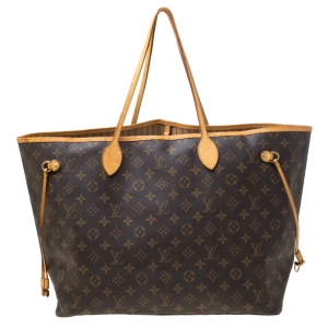 Louis Vuitton Monogram Canvas Neverfull GM Bag