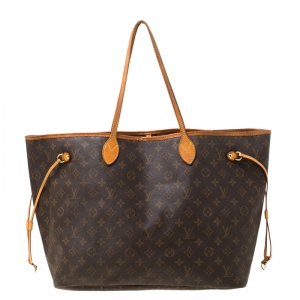 Louis Vuitton Monogram Canvas Neverfull GM Bag