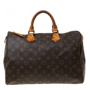 Louis Vuitton Monogram Canvas Speedy 35