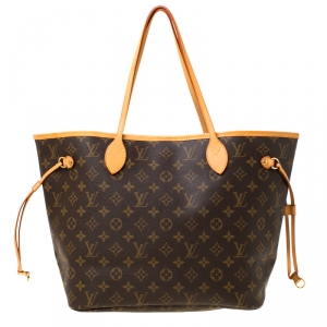 Louis Vuitton Monogram Canvas Neverfull MM Bag