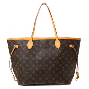 Louis Vuitton Monogram Canvas Neverfull MM Bag