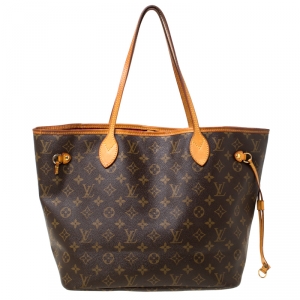 Louis Vuitton Monogram Canvas Neverfull MM Bag