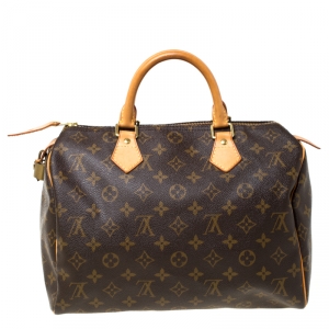 Louis Vuitton Monogram Canvas Speedy 30 Bag