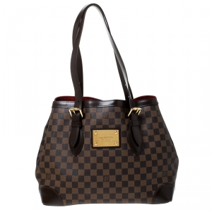 مملوكة مسبقًا Louis Vuitton Damier Ebene Canvas Hampstead MM Bag