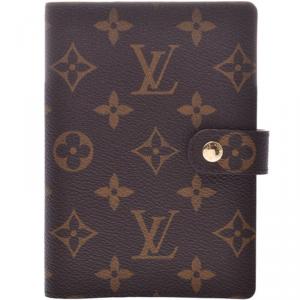 Louis Vuitton Monogram Canvas Small Ring Agenda Cover