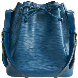 Pre Owned Louis Vuitton Epi Petit Noe M44105 Women's Shoulder Bag Toledo Blue BF500894