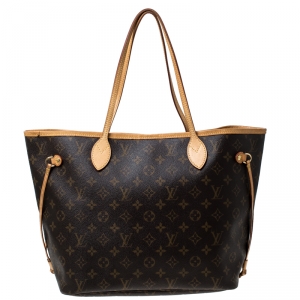Louis Vuitton Monogram Canvas Neverfull MM Bag