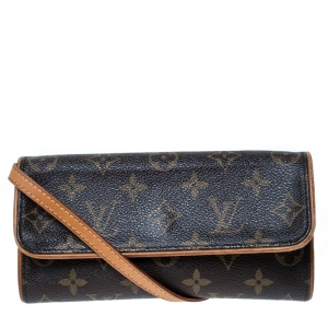 مملوكة مسبقًا Louis Vuitton Monogram Canvas Twin Pochette PM Bag