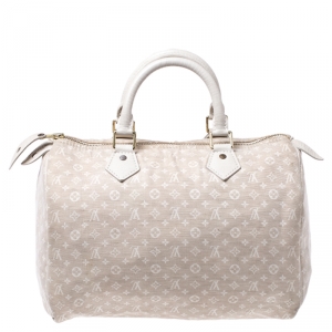 Louis Vuitton Dune Monogram Mini Lin Speedy 30 Bag
