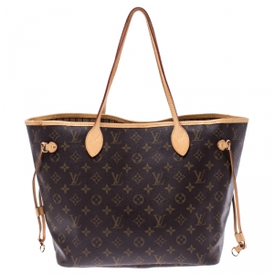 Louis Vuitton Monogram Canvas Neverfull MM Bag