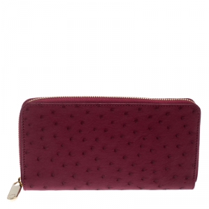 Louis Vuitton Jaipur Ostrich Leather Neo Zippy Wallet
