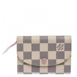 Louis Vuitton Damier Azur Canvas Rosalie Coin Purse 