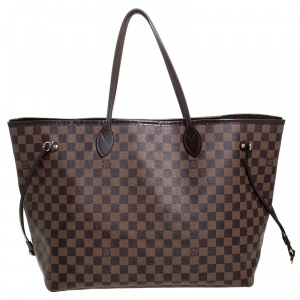 Louis Vuitton Damier Ebene Canvas Neverfull GM Bag