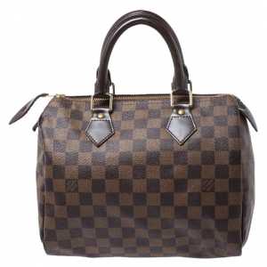 Pre Owned Louis Vuitton Monogram Canvas Speedy 25 Bag