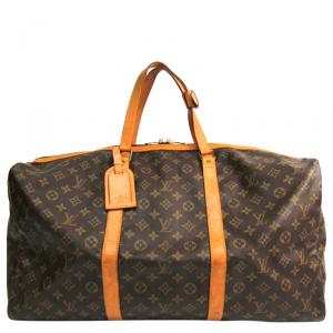 Pre Owned Louis Vuitton Monogram Canvas Sac Souple 55 Bag