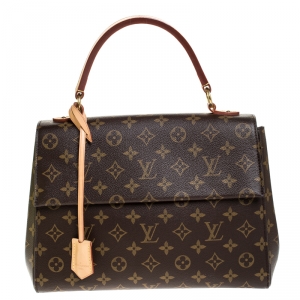 Pre Owned Louis Vuitton Monogram Canvas Cluny MM Bag