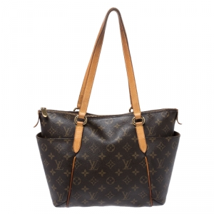 مملوكة مسبقًا حقيبة لوي فيتون توتالي كانفاس مونوغرامي PM