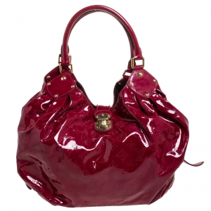 مملوكة مسبقًا Louis Vuitton Cerise Mahina Patent Leather Limited Edition Surya L Bag