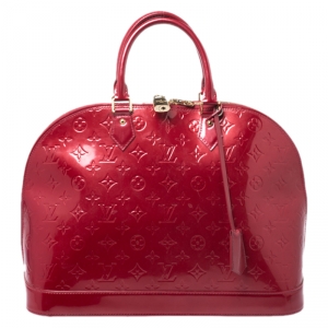 مملوكة مسبقًا Louis Vuitton Pomme D’amour Monogram Vernis Alma GM Bag