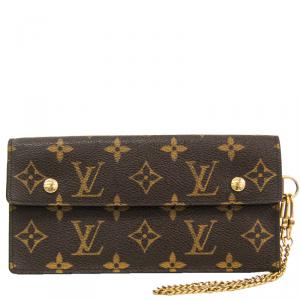 Louis Vuitton Monogram Canvas Long Wallet