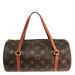 Pre Owned Louis Vuitton Monogram Canvas Papillon 30 Bag