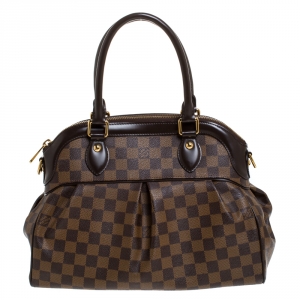 Pre Owned حقيبة لوي فيتون تريفي كانفاس دامييه أيبين PM