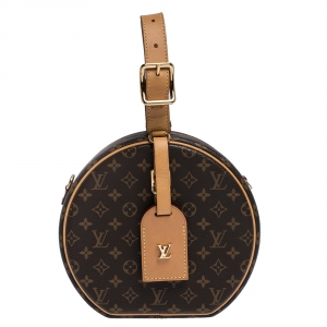 Pre Owned Louis Vuitton Monogram Canvas Boite Chapeau Souple Bag