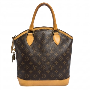 Pre Owned Louis Vuitton Monorgram Canvas Lockit PM Bag
