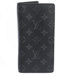 Louis Vuitton Graphite Monogram Canvas Brazza Wallet