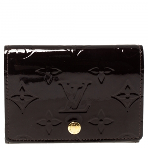 Louis Vuitton Amarante Monogram Business Card Holder