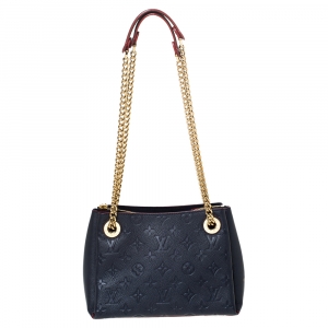 مملوكة مسبقًا Louis Vuitton Marine Rouge Monogram Empreinte Leather Surene BB Bag