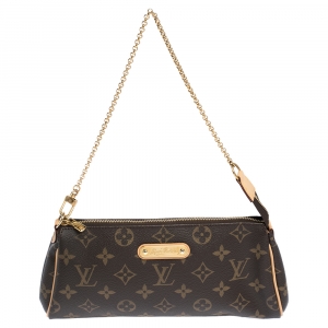 Pre Owned Louis Vuitton Monogram Canvas Eva Pochette Bag