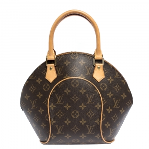 Pre Owned Louis Vuitton Monogram Coated Canvas and Leather Ellipse PM Bag