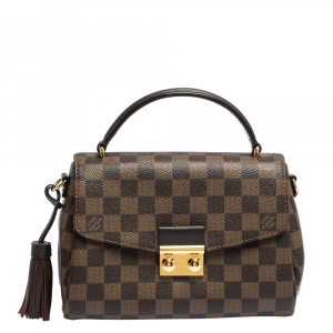 مملوكة مسبقًا Louis Vuitton Damier Ebene Canvas Croisette Bag