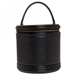 مملوكة مسبقًا Louis Vuitton Black Epi Leather Cannes Bag