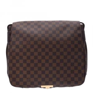 Pre Owned Louis Vuitton Damier Ebene Canavs Bastille Messenger Bag