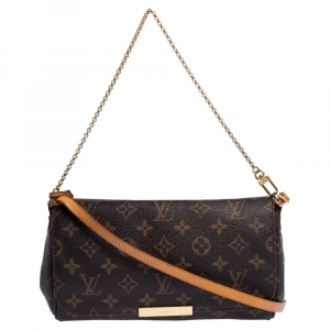 Pre Owned Louis Vuitton Monogram Canvas Favorite MM Crossbody Bag